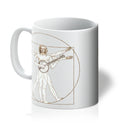 Da Vinci Vitruvian Man Banjo Mug