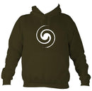 Spiral Hoodie-Hoodie-Olive green-Mudchutney