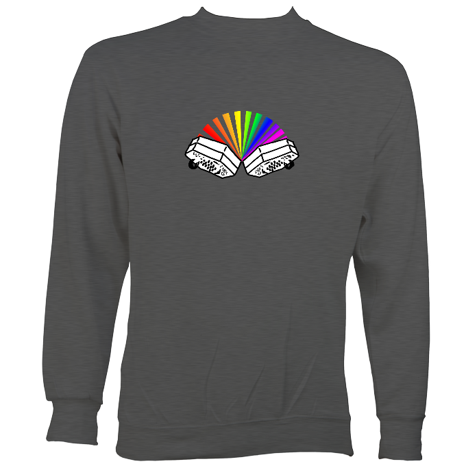 Rainbow Concertina Sweatshirt