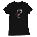 Tribal Dragon Breathing Fire Women's T-Shirt