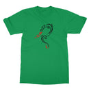 Tribal Dragon Breathing Fire T-Shirt