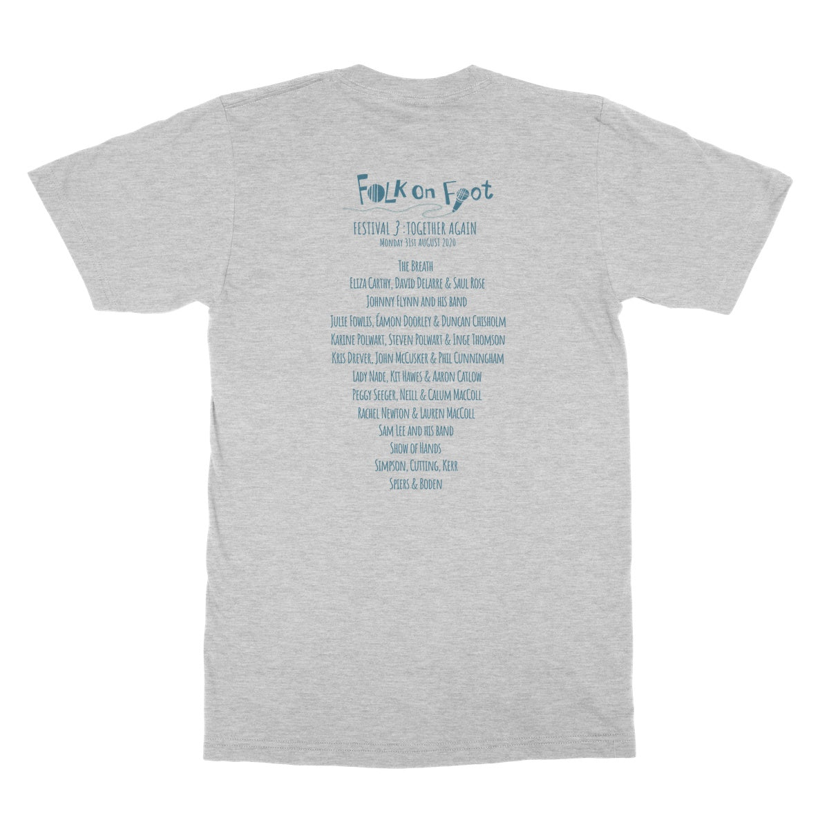 Folk on Foot 3 - Aug 2020 T-Shirt