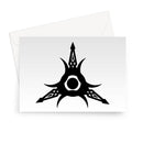 Tribal Edge Tattoo Greeting Card