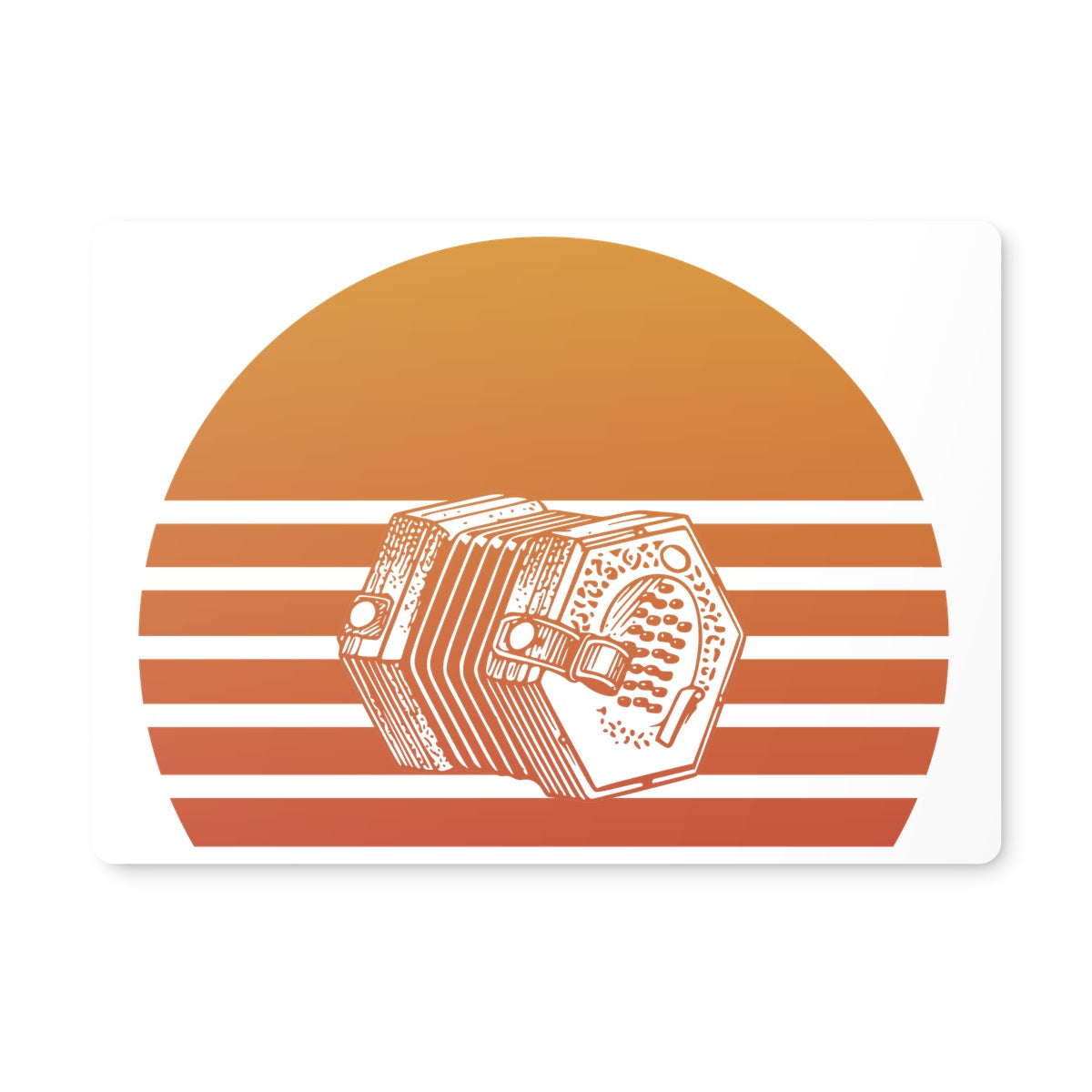 Sunset Concertina Placemat