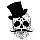 Skull in Top Hat Sticker