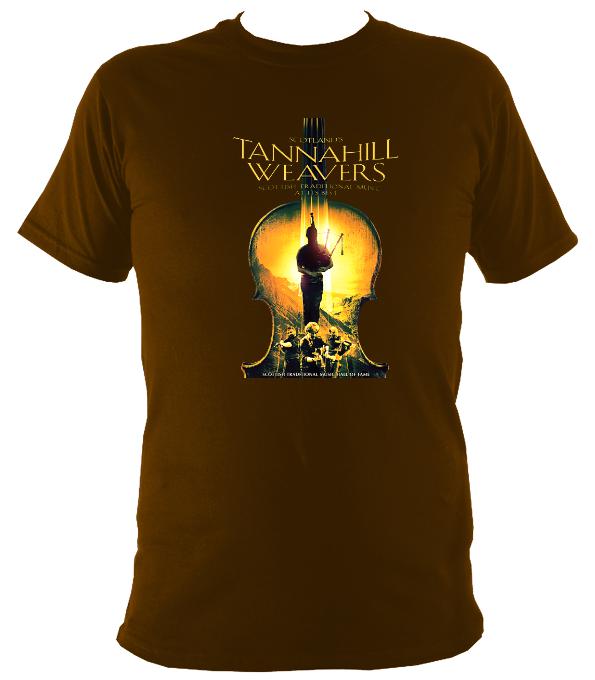 Tannahill Weavers T-shirt - T-shirt - Dark Chocolate - Mudchutney