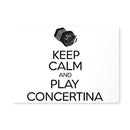 Keep Calm & Play Anglo Concertina Placemat