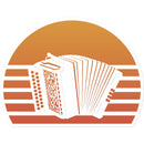 Sunset Melodeon Sticker