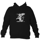 Fiddle Playing Goblin Hoodie-Hoodie-Jet black-Mudchutney