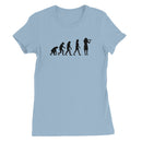 Evolution of Female Flute Players Women's T-Shirt