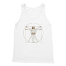 Da Vinci Vitruvian Man Concertina Tank Top