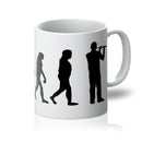 Evolution of Flute Players Mug