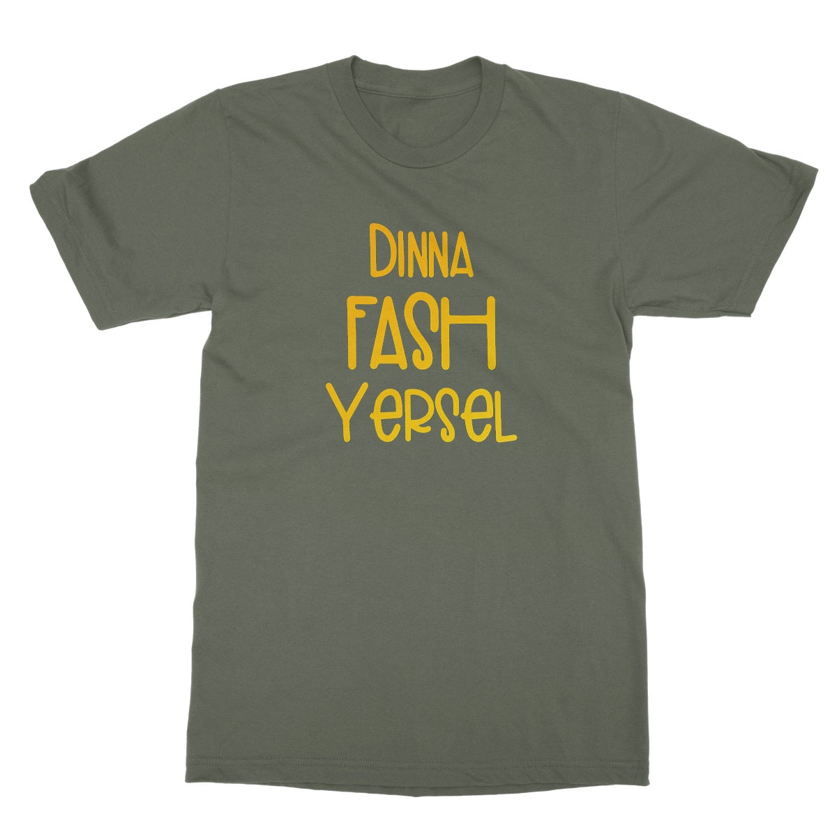 Doric Scots "Dinna Fash Yersel" T-Shirt