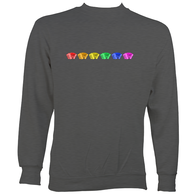 Rainbow of Melodeons Sweatshirt