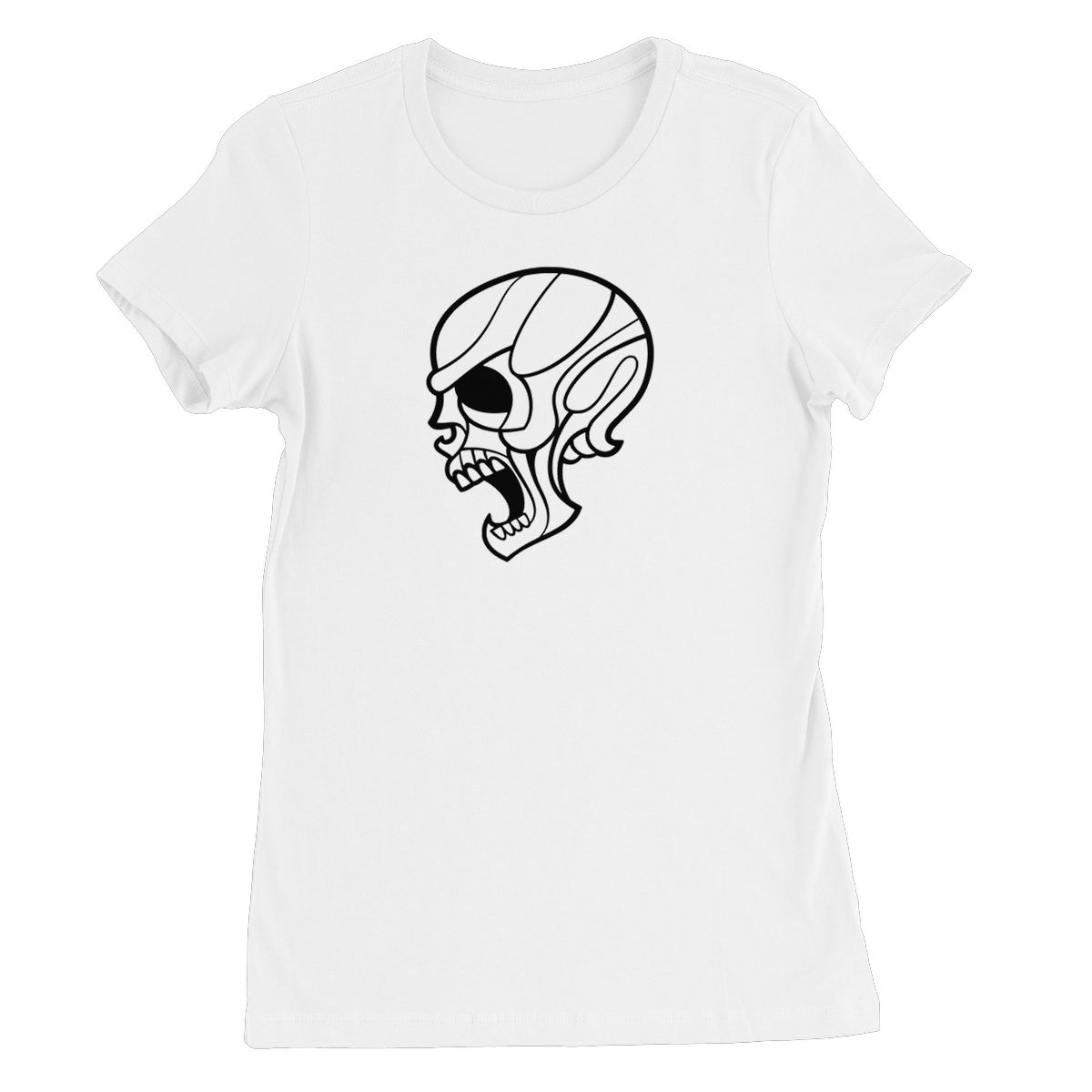 Angry Skull Women's T-Shirt