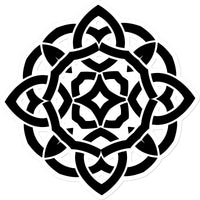 Celtic Flower Sticker