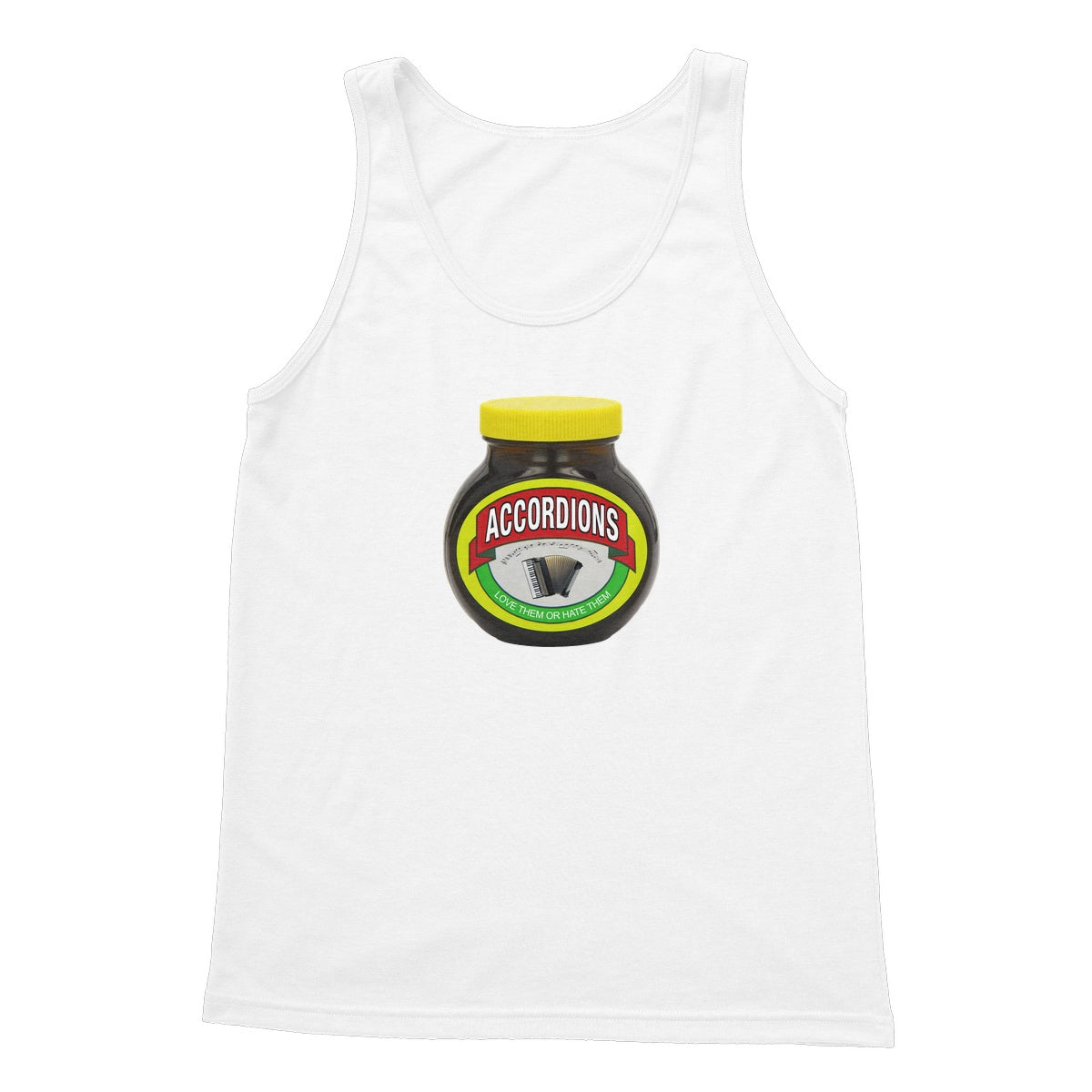 Love Hate Accordions Tank Top