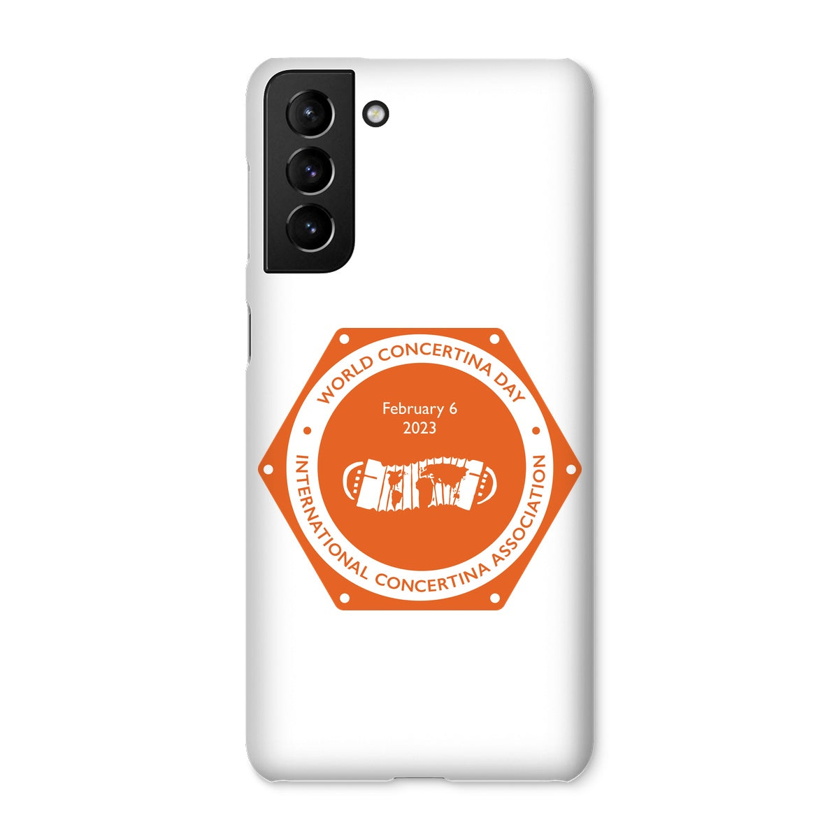 World Concertina Day 2023 Snap Phone Case