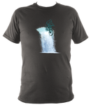 Mountain bike waterfall t-shirt