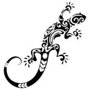 Tribal Gecko Sticker