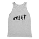 Evolution of Female Fiddle Players Tank Top