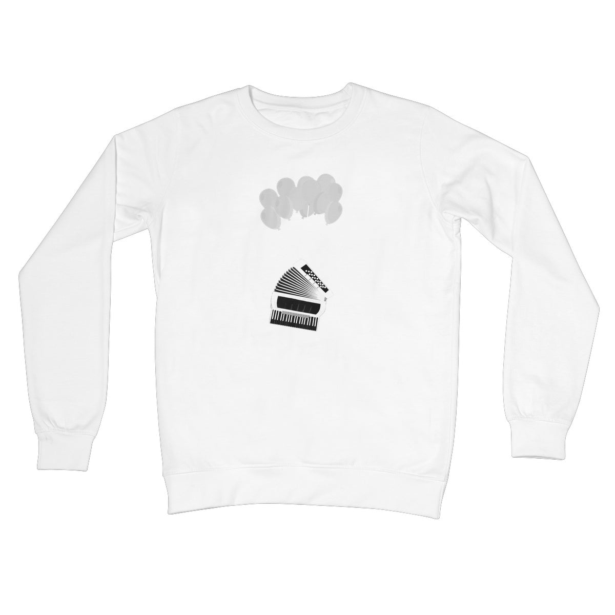 Banksy Style Accordion Sweatshirt