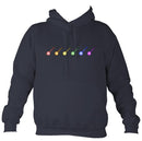 Rainbow of Banjos Hoodie-Hoodie-Denim-Mudchutney