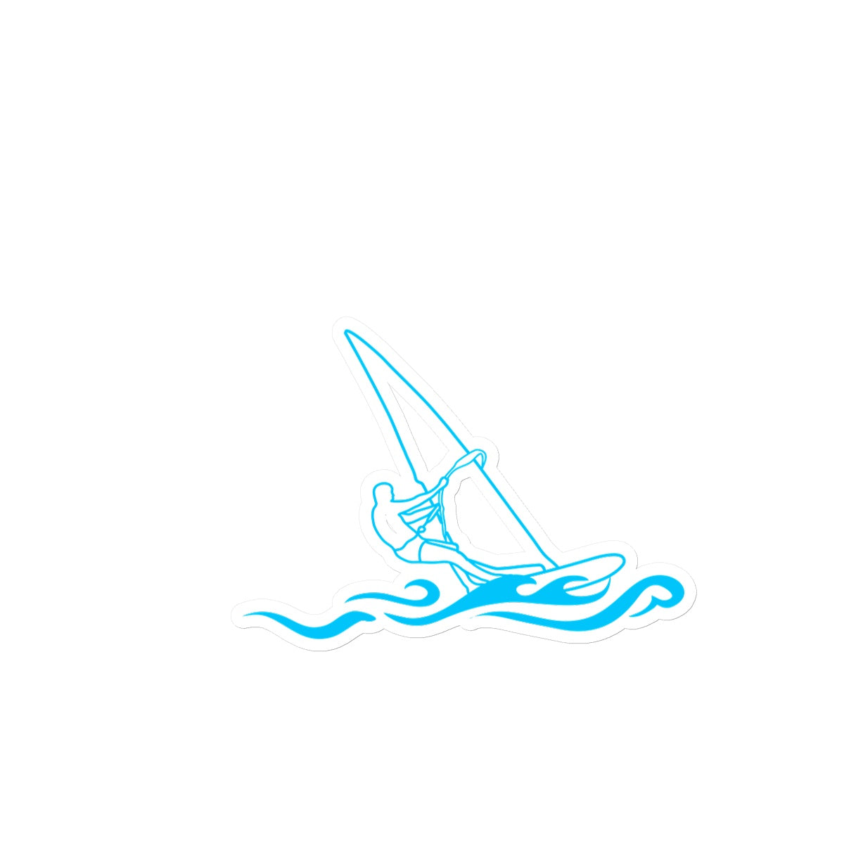 Windsurfer Sticker