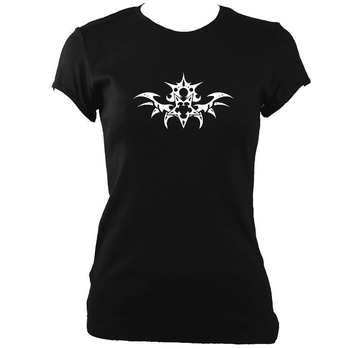 Tribal Tattoo Ladies Fitted T-shirt