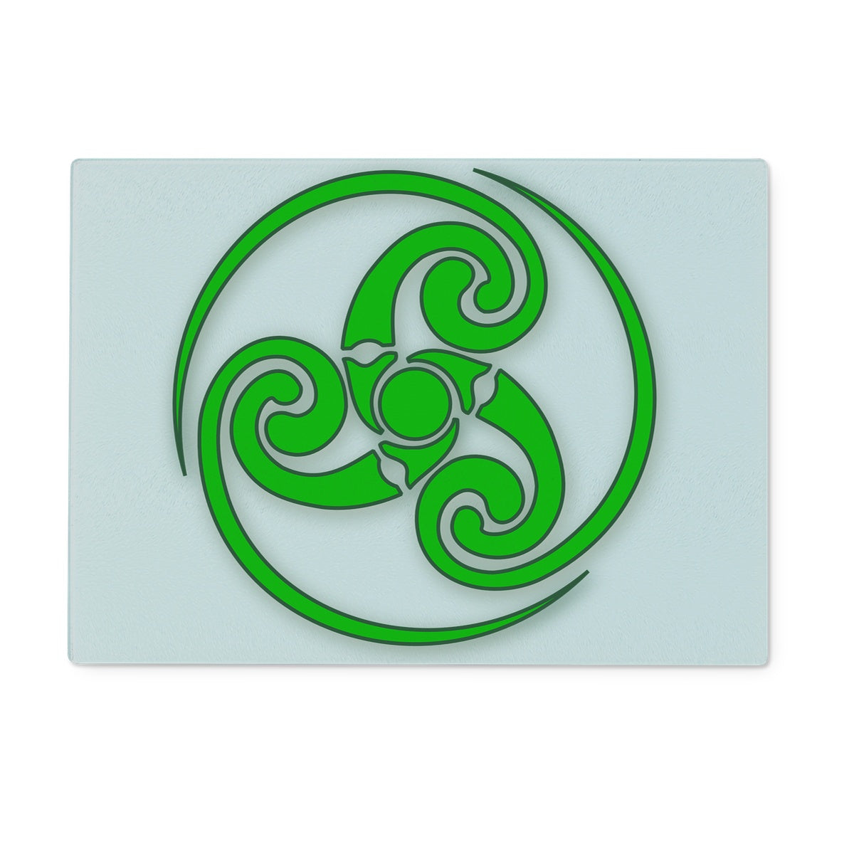 Tribal Celtic Design Glass Chopping Board