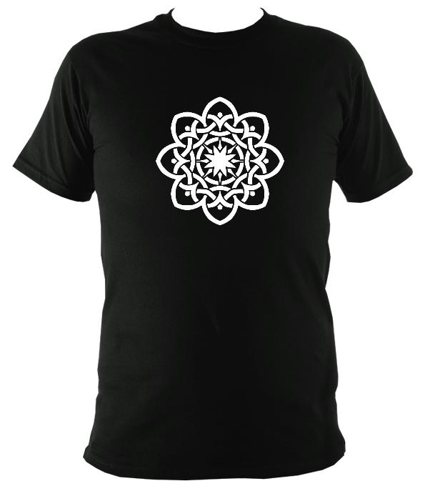 Inter-woven Celtic Flower T-shirt