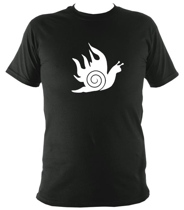 Dragon Snail T-shirt - T-shirt - Forest - Mudchutney