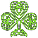 Celtic Shamrock Sticker