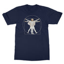 Da Vinci Vitruvian Man Accordion T-Shirt