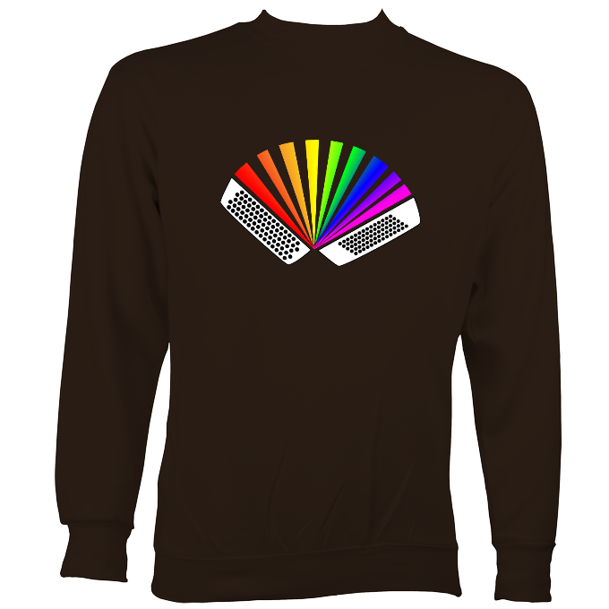 Rainbow Chromatic Accordion Sweatshirt