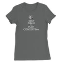 Keep Calm & Play English Concertina Women's T-shirt