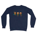 Play No Melodeon Monkeys Sweatshirt