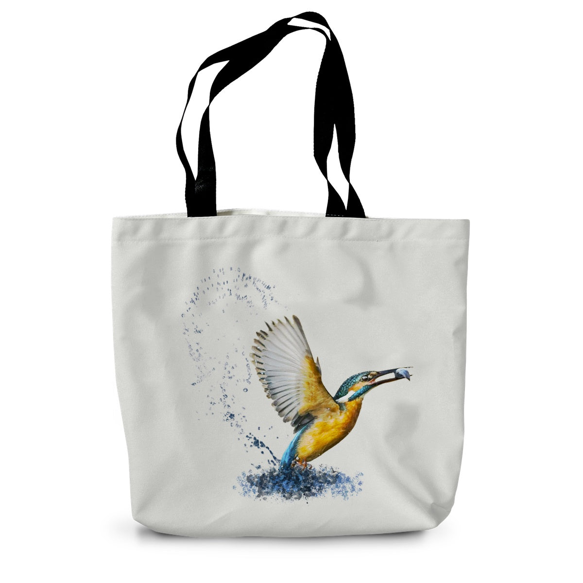 Kingfisher Canvas Tote Bag