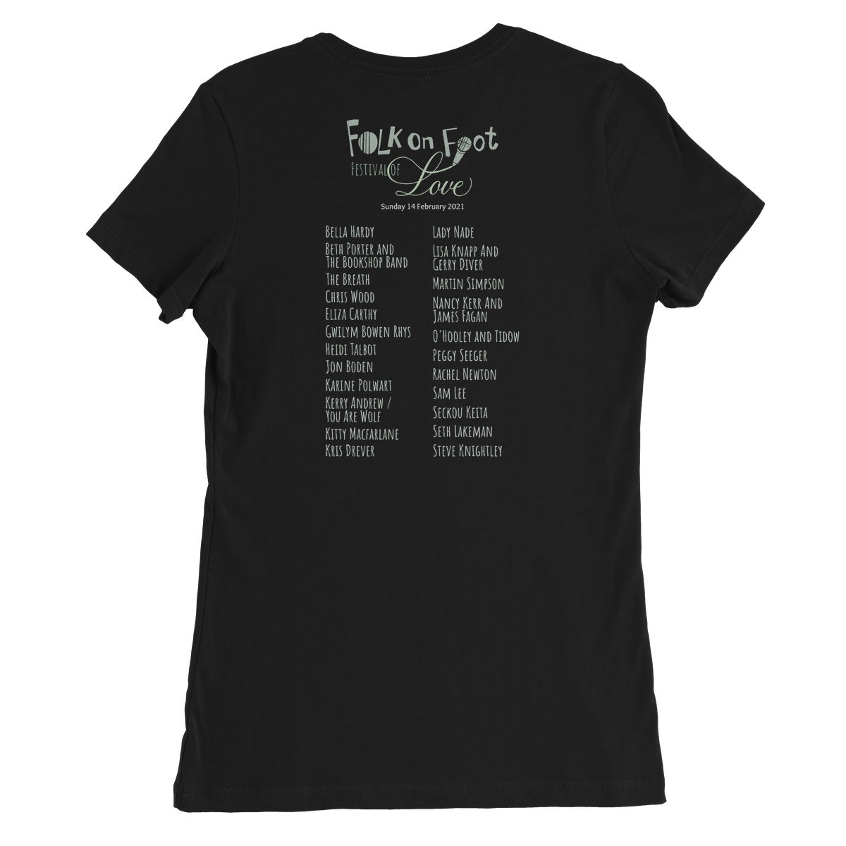 Folk on Foot 4 - Feb 21 Women's T-Shirt