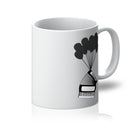 Banksy Style Accordion Mug