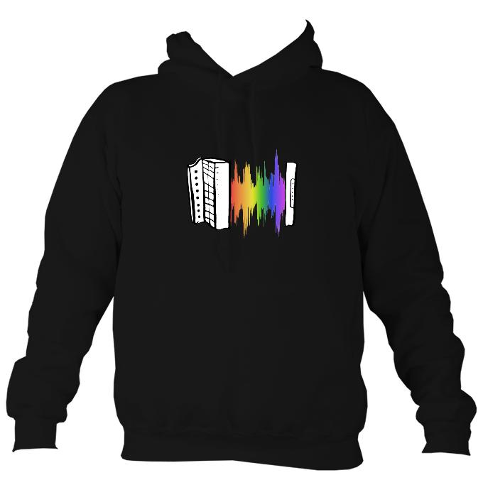 Rainbow Sound Wave Melodeon Hoodie