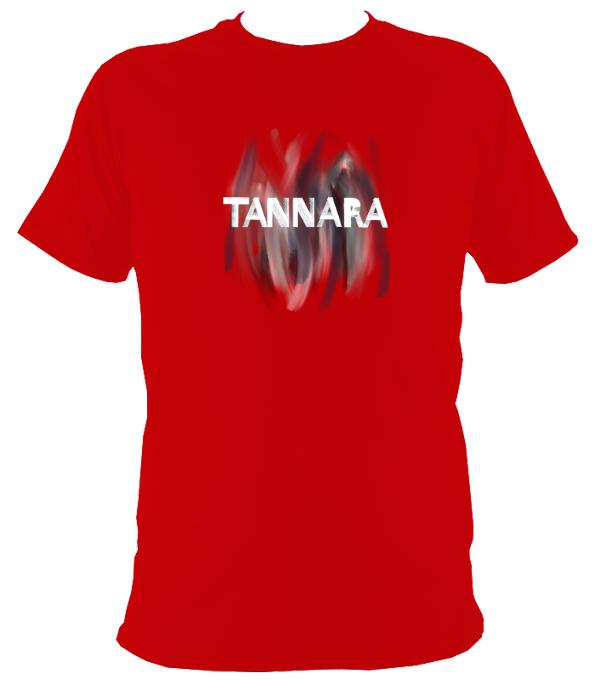 Tannara T-shirt - T-shirt - Red - Mudchutney