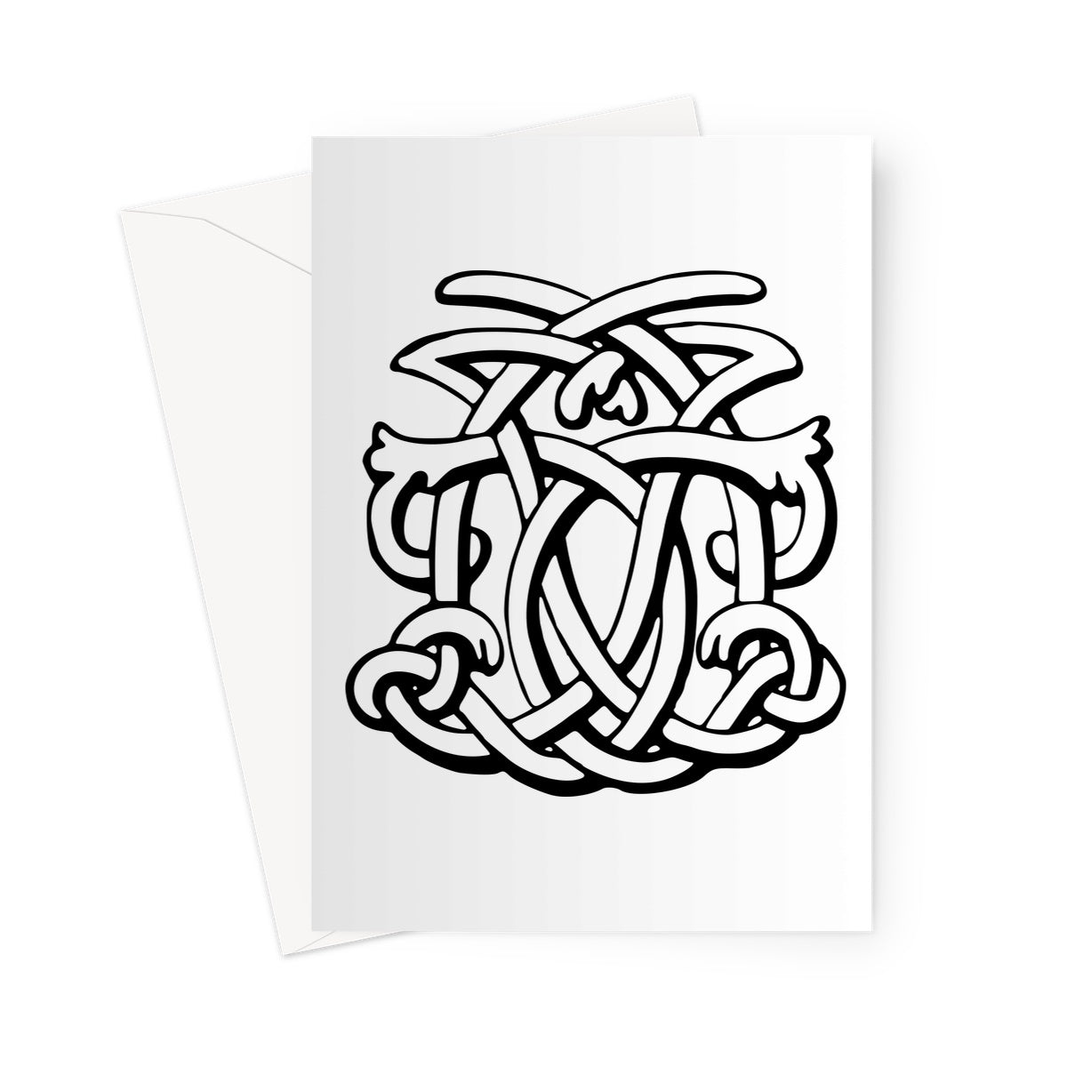 Celtic woven Greeting Card