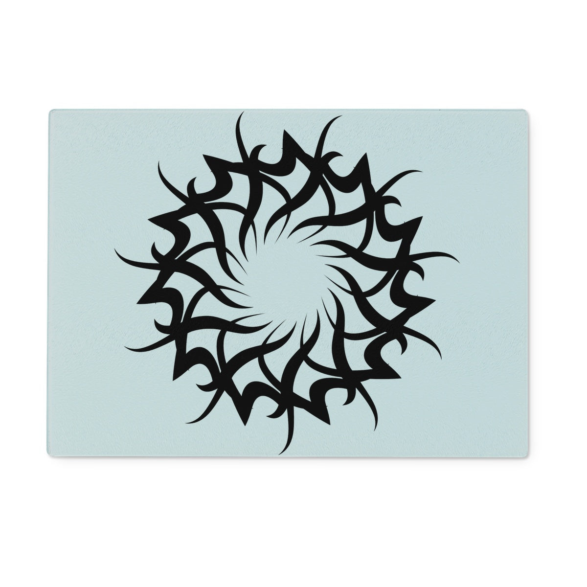 Tribal Celtic Star Glass Chopping Board