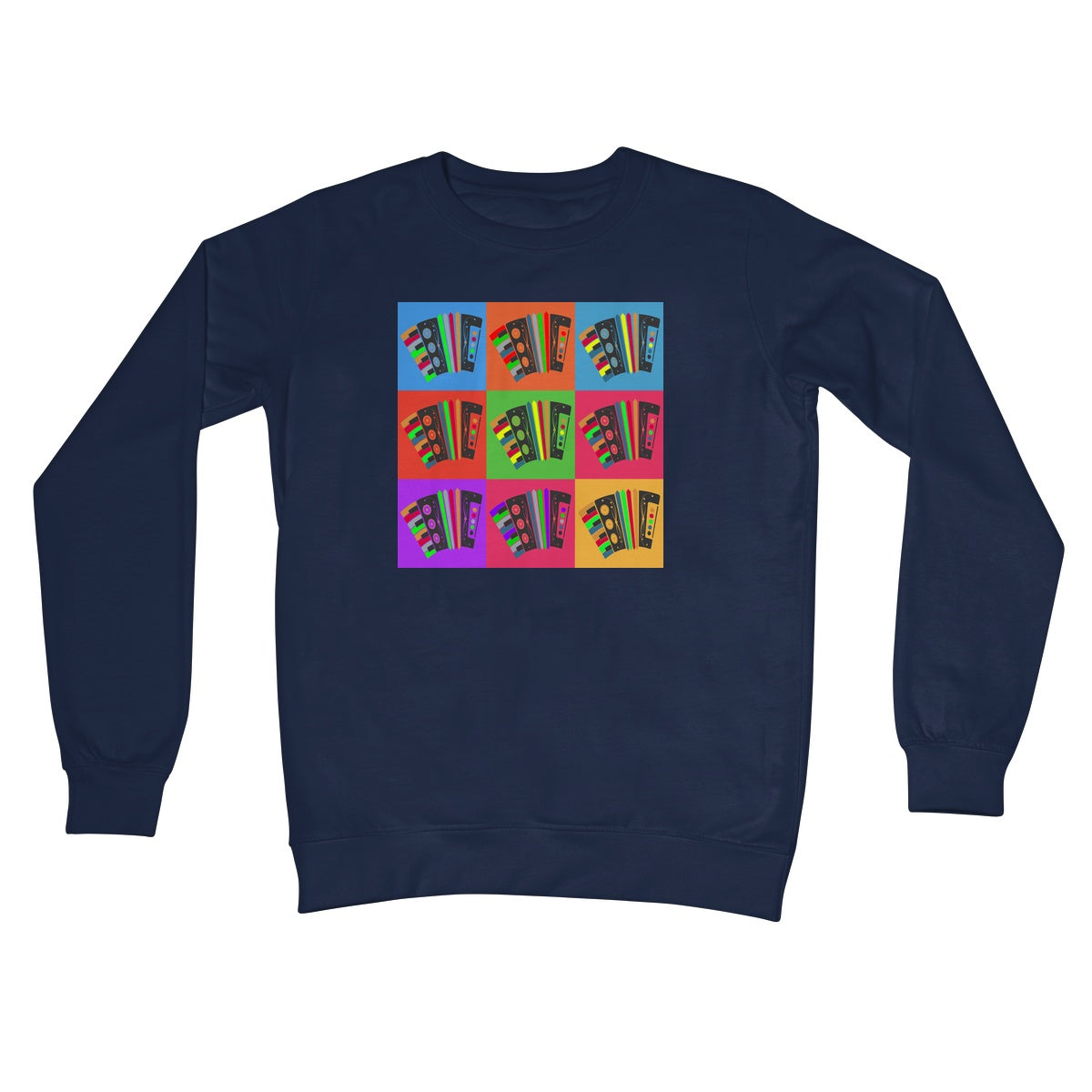 Warhol Style Accordions Sweatshirt