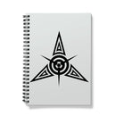 Tribal Star Tattoo Notebook