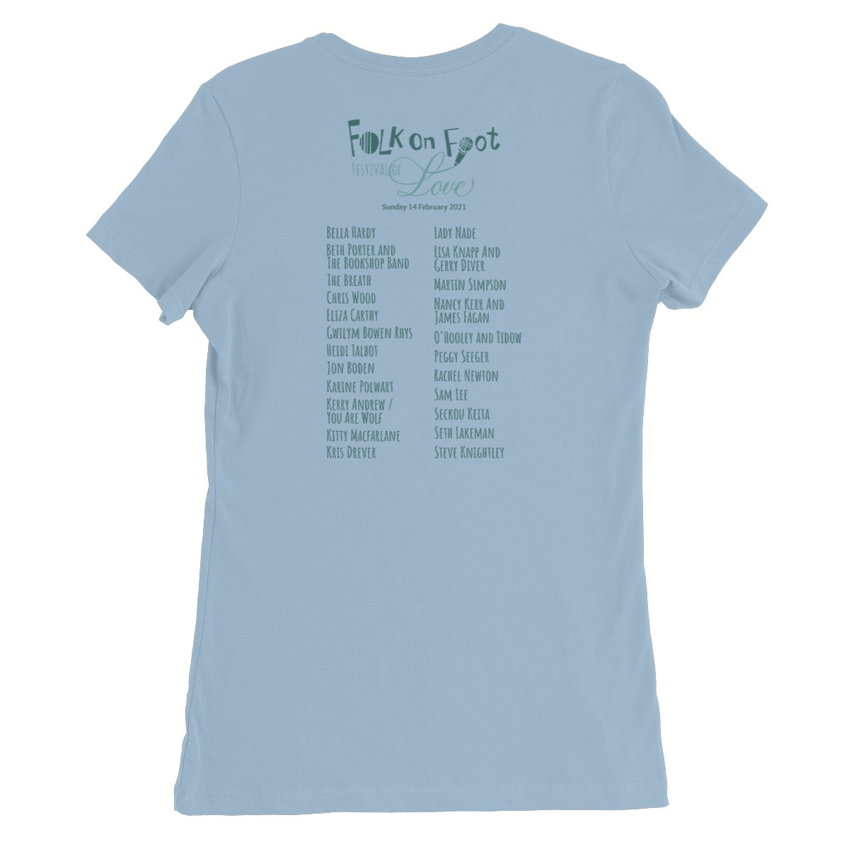 Folk on Foot 4 - Feb 21 Women's T-Shirt