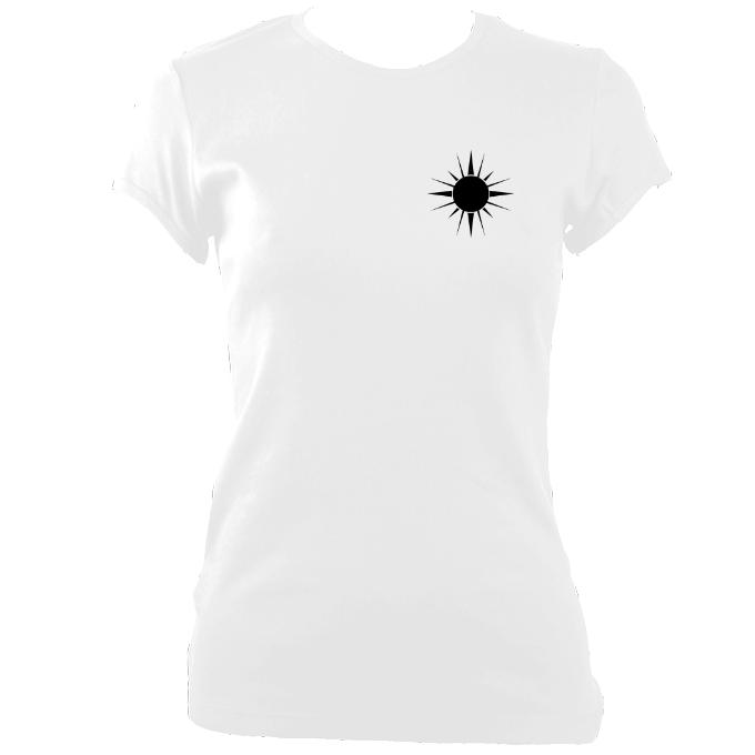 Star for a Heart Ladies FItted T-Shirt