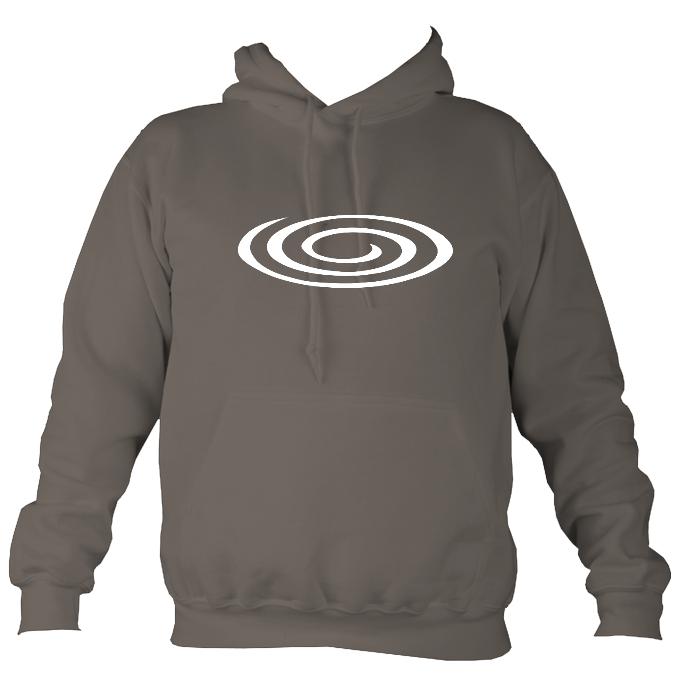 Flattened Spiral Hoodie-Hoodie-Mocha brown-Mudchutney