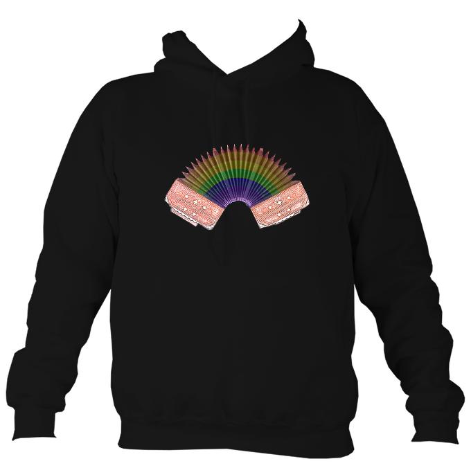 Rainbow Accordion Hoodie